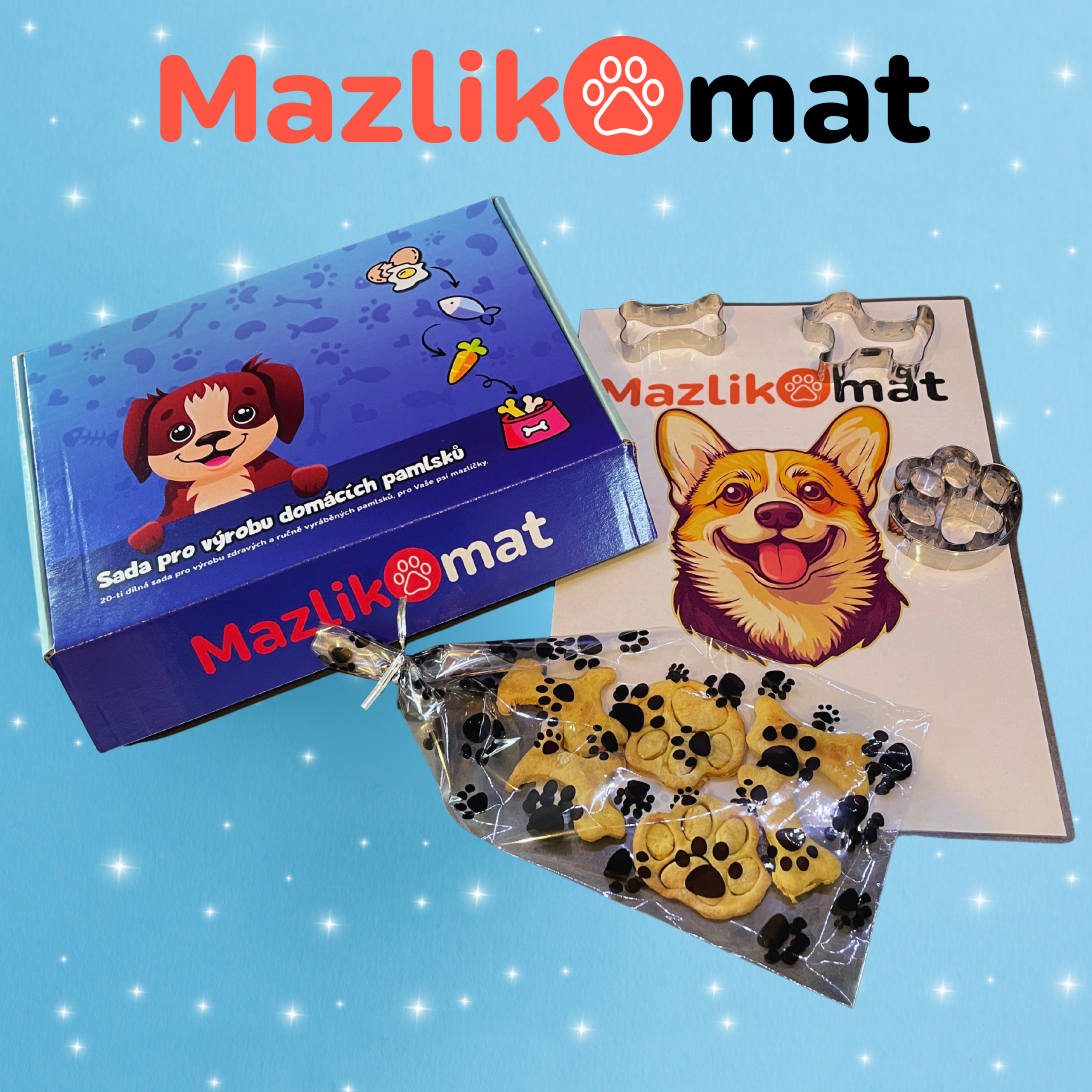 Sada pro výrobu domácích pamlsků- Vánoční edice - Obrázek 4